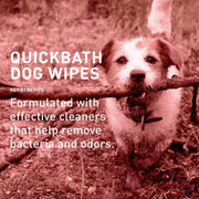 Quickbath dog wipes