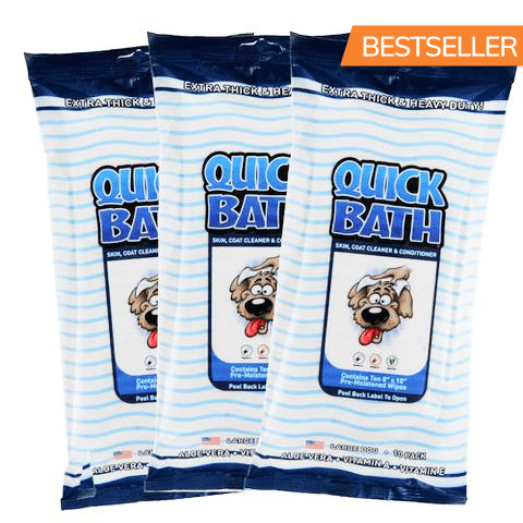 Pet bath hot sale wipes